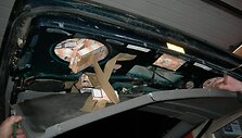Kontrabandininkų slėptuvė transporto priemonėje