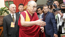 Dalai Lamos spaudos konferencija