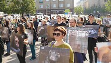 Protestas prie Seimo