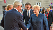 Prezidentė dalyvavo neformalioje Europos Vadovų Taryboje Zalcburge