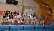 Varėnos sporto centro plaukimo projekto dalyviai