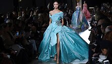 &bdquo;Elie Saab&ldquo; 2019 m. pavasario ir vasaros kolekcijos modelis