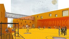 Architektų pasiūlyti Pilaitės mokyklos projektai