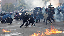 Protestai Honkonge