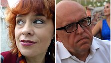 Jurga Ivanauskaitė ir Saulius Tomas Kondrotas