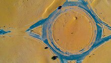 Apleistas miestelis vidury dykumos netoli Dubajaus