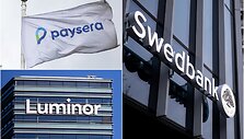&bdquo;Paysera&ldquo;, &bdquo;Luminor&ldquo; ir &bdquo;Paysera&ldquo;
