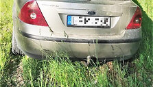 Sulaikytas kontrabandininko automobilis