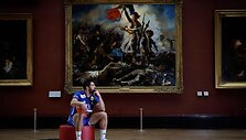 Prancūzijos sportininkai pozavo &scaron;alia žymiausių Paryžiaus simbolių