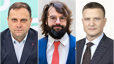 Ignas Hofmanas, Povilas Poderskis ir Renatas Dūdonis