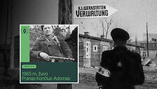 Lietuvos &scaron;aulių sąjungos įra&scaron;as apie P.Končių-Adomą