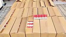 VSAT pareigūnų sulaikyta cigarečių kontrabanda
