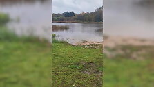 Vos prie&scaron; keletą savaičių Žiežmariuose įrengto liepto nebeliko &ndash; paniro po vandeniu
