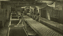 &Scaron;ilko audinių spausdinimo skyrius. ,,Laiko žodis'' 1936-Nr.-10-11 Iliustracija