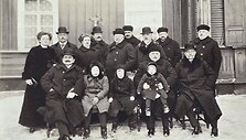Tilmansų &scaron;eimos susitikimas Kaune. Apie 1903