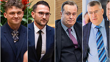Martynas Gedvilas, Karolis Neimantas, Dainoras Bradauskas ir  Tomas Domarkas