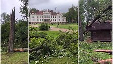 Roki&scaron;kio dvaras po audros