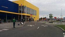 Prie&scaron;gaisrinės pratybos prekybos centre &bdquo;Ikea&ldquo; 