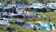 &bdquo;Džiunglės&ldquo; &ndash; migrantų stovykla Kalė mieste Prancūzijoje