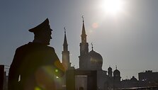Putinas dalyvavo didžiulės mečetės atidaryme Maskvoje