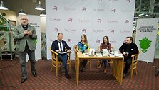 Projekto &bdquo;&Scaron;iuolaikiniai lietuvių autoriai kitu kampu&ldquo; atidarymas