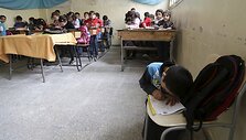 Hosam Kamel mokykla Sirijoje