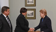Prezidentės susitikimas su Seimo valdyba