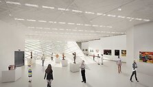 Architektas Danielius Libeskindas Vilniuje pristatė Modernaus meno centro muziejaus pastato projektą