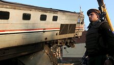 Egipte nuo bėgių nulėkus traukiniui sužeista 70 žmonių