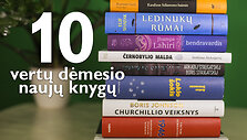 10 vertų dėmesio naujų knygų