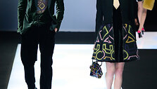 &bdquo;Emporio Armani&ldquo; 2016 m. rudens-žiemos kolekcijos modelis
