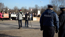 Rygoje vyko protestas prie&scaron; prekybos centro &bdquo;Maxima&ldquo; griūties bylos vilkinimą