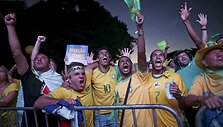 Protestuotojai Brazilijoje