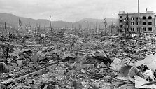 Hiro&scaron;ima po atominės bombos sprogimo