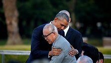 Barackas Obama Hiro&scaron;imoje