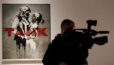 Banksy darbų paroda Italijoje