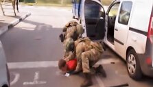Teroristo sulaikymas ir rasti sprogmenys Ukrainoje