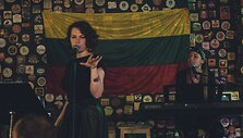 Gintarė &Scaron;migelskytė ir Liucija Nanartavičiūtė. Koncerto La Vie Boheme@ &Scaron;nekutis akimirka
