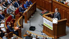 Petro Poro&scaron;enkos metinis prane&scaron;imas Auk&scaron;čiausiojoje Radoje