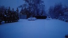 Itin gausiai prisnigo Lenkijoje