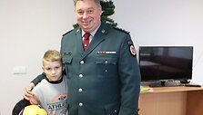 Kalėdinis rytas Alytaus apskrities policijos darbuotojų kolektyve