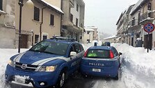 Italija užversta sniego