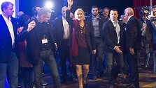 Marine Le Pen savaitgalį oficialiai pradėjo rinkimų kampaniją