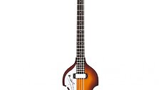 Kairiarankiui skirta bosinė gitara su Paulo McCartney para&scaron;u