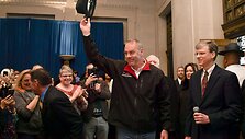 Naujasis JAV vidaus reikalų sekretorius į darbą atjojo arkliu