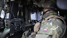 Čeku ir KMPB pratybos mieste