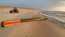 Ties Nida rasta mokomoji rusi&scaron;ka torpeda