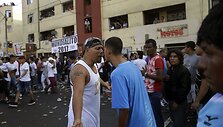 Gatvės futbolo čempionatas Peru sostinėje 