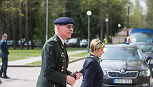 Prezidentė Dalia Grybauskaitė su Belgų karaliumi Philippe'u Rukloje
