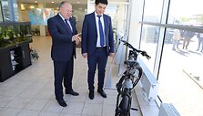 &bdquo;Elintoje&ldquo; prie naujo elektra varomo dviračio